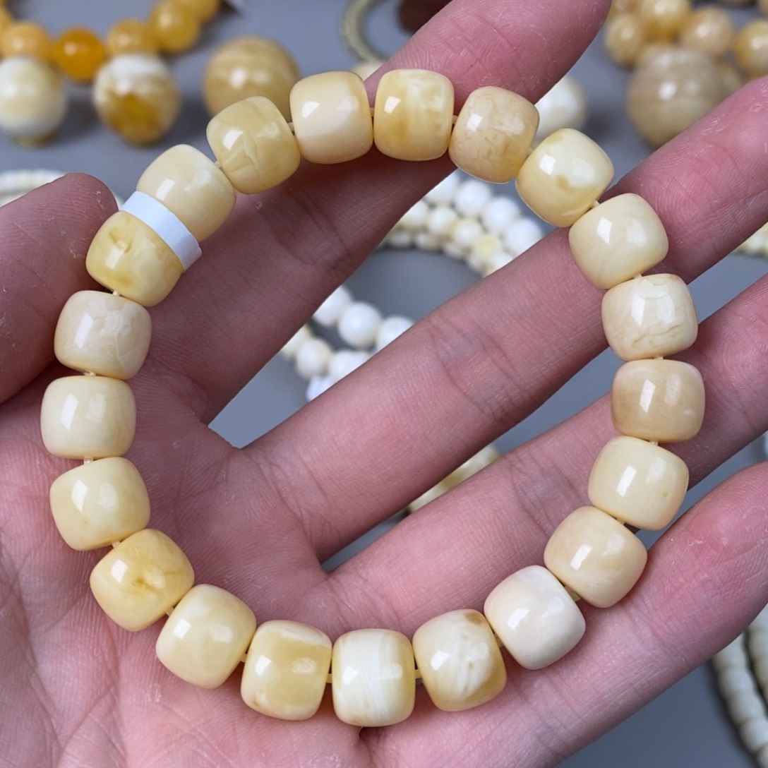 琥珀珠宝奇石未镶嵌11mm