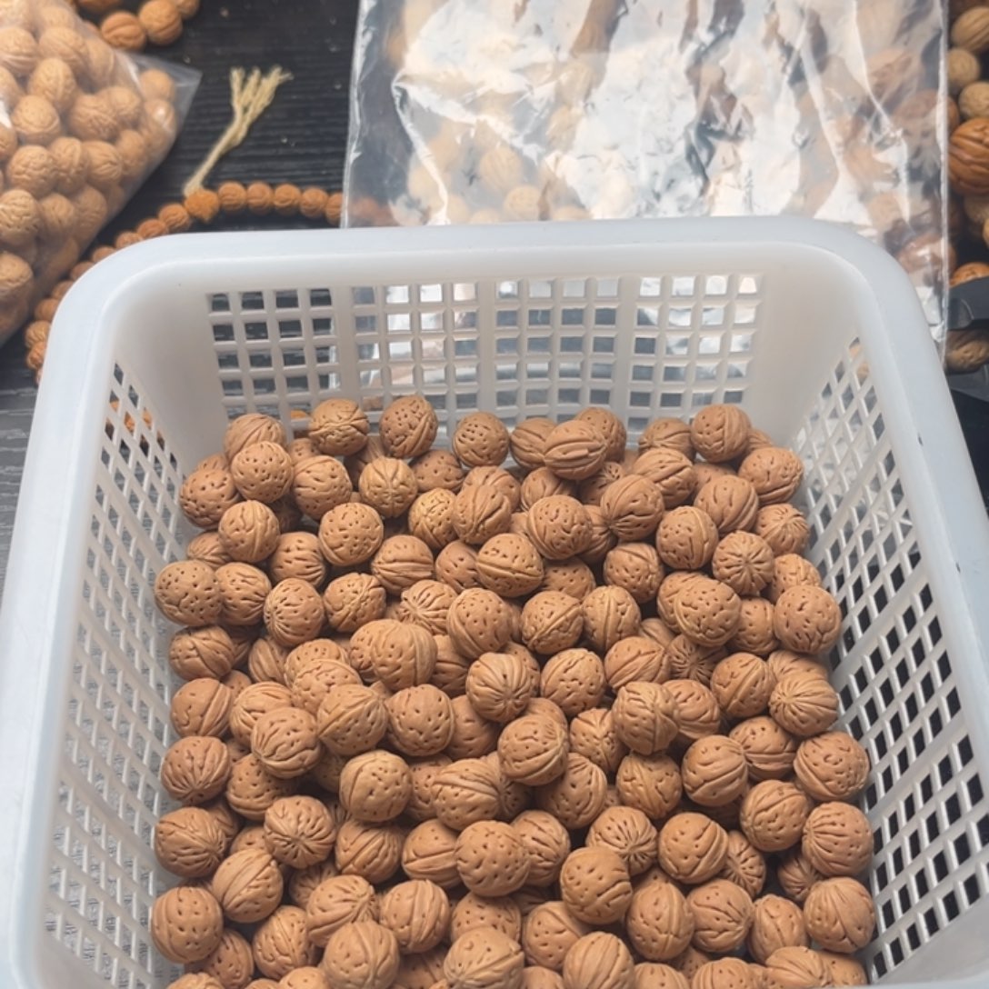 马***子手串文玩核桃小桃核散籽批发