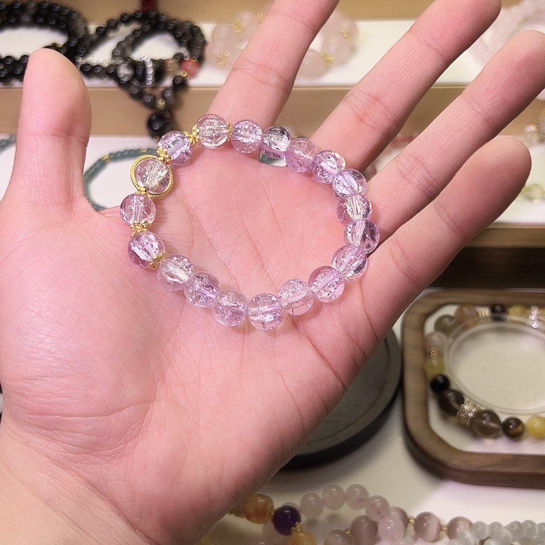 水晶手串未镶嵌手串