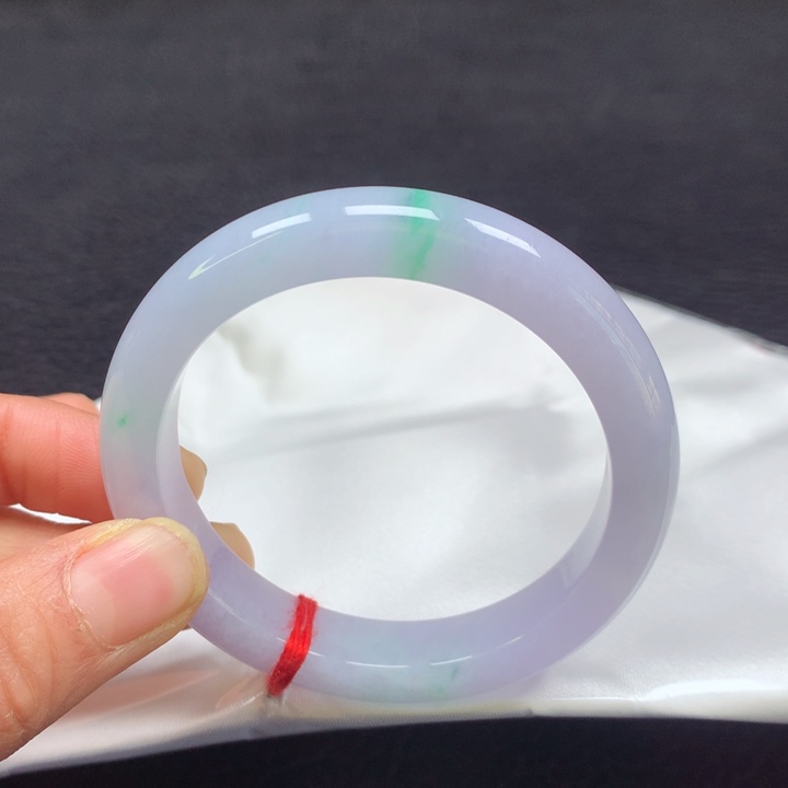 翡翠手镯未镶嵌53圈