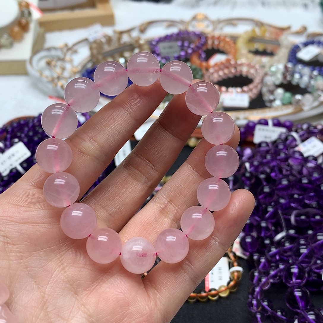 暖***暖水晶手链未镶嵌手链11.9