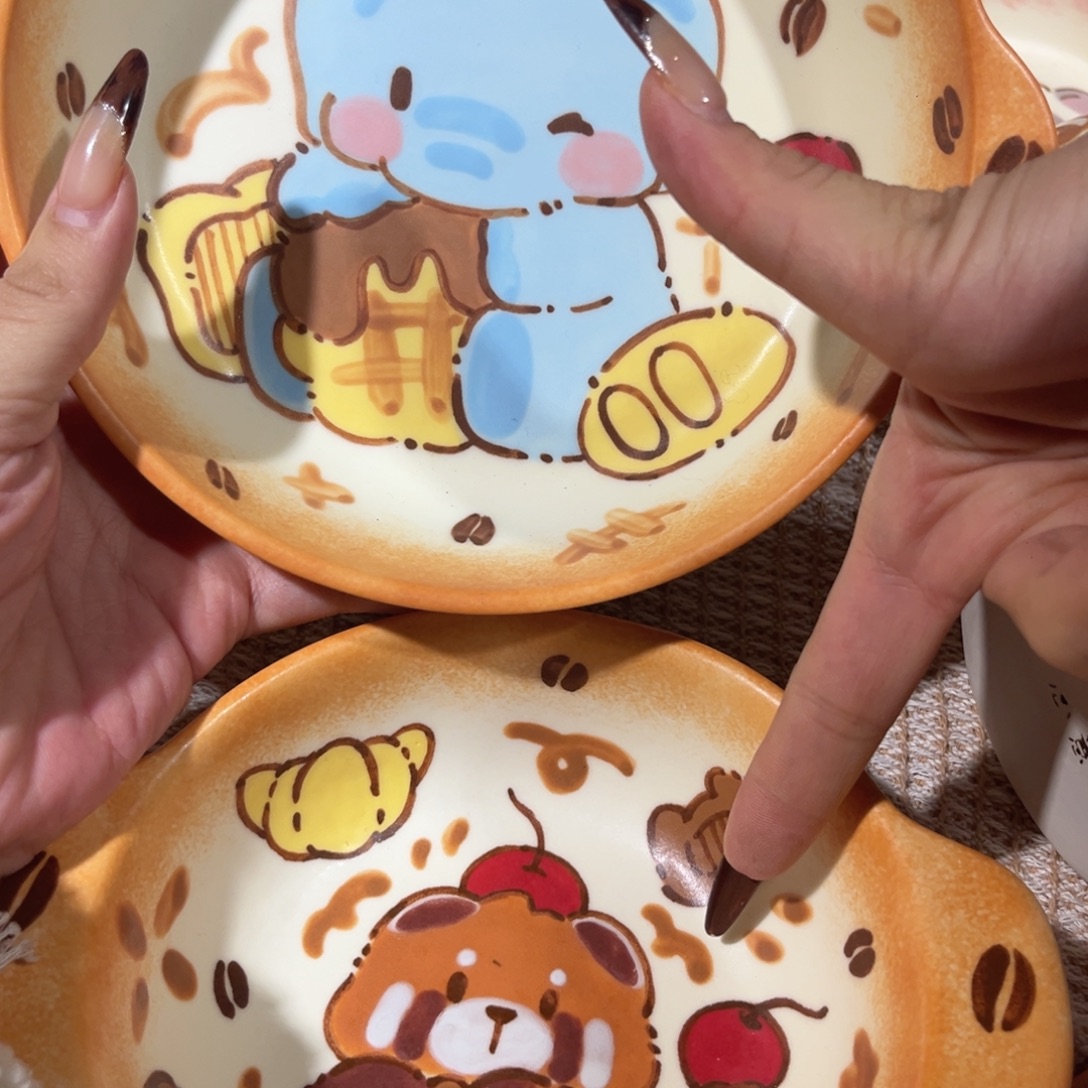 沈***.瓷片预定大象画面双而碗，哈哈哈