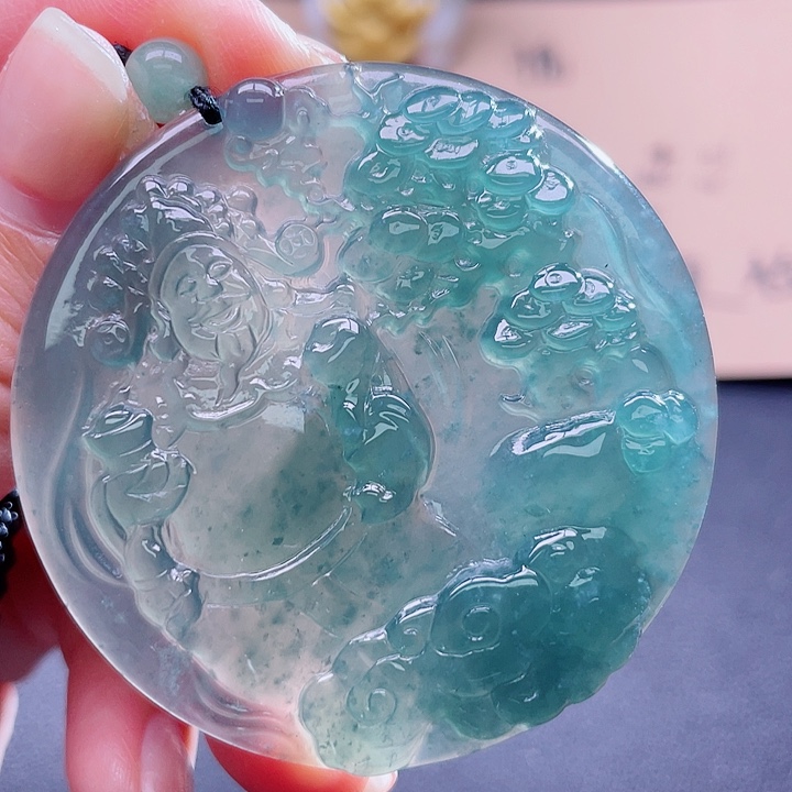 翡翠吊坠(不含链)未镶嵌