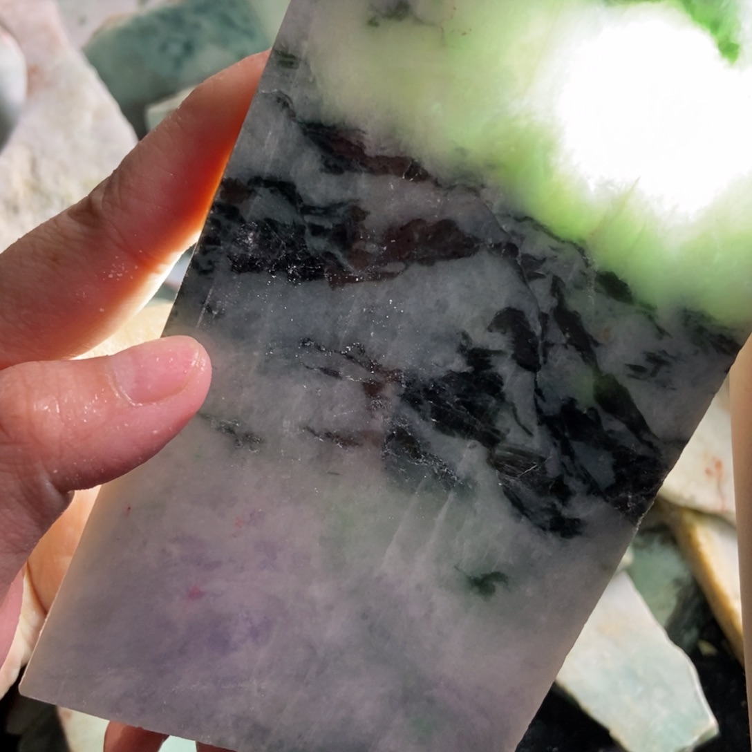 未镶嵌挂件翡翠天然翡翠