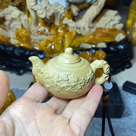 金丝楠一把把壶的