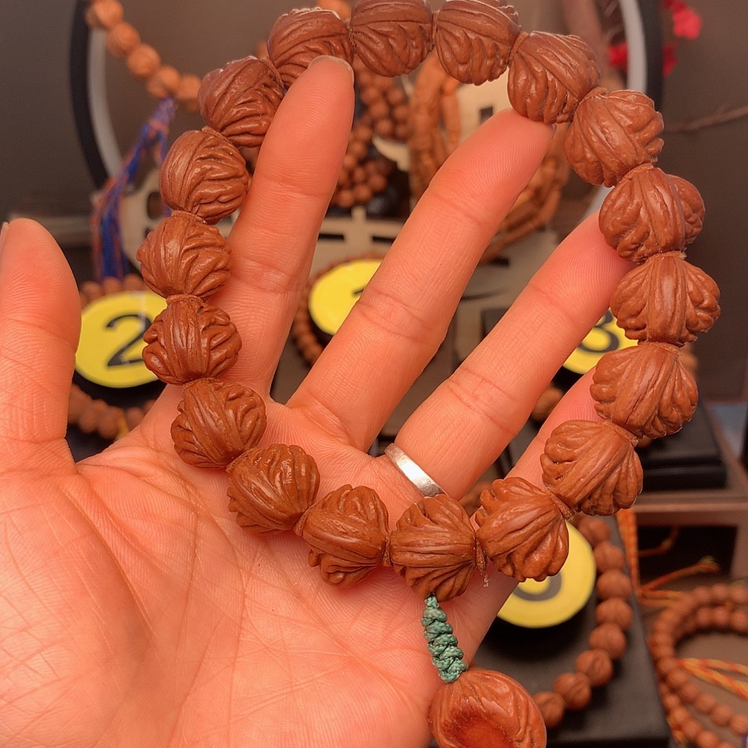 桃核吊坠童*野生红魔18