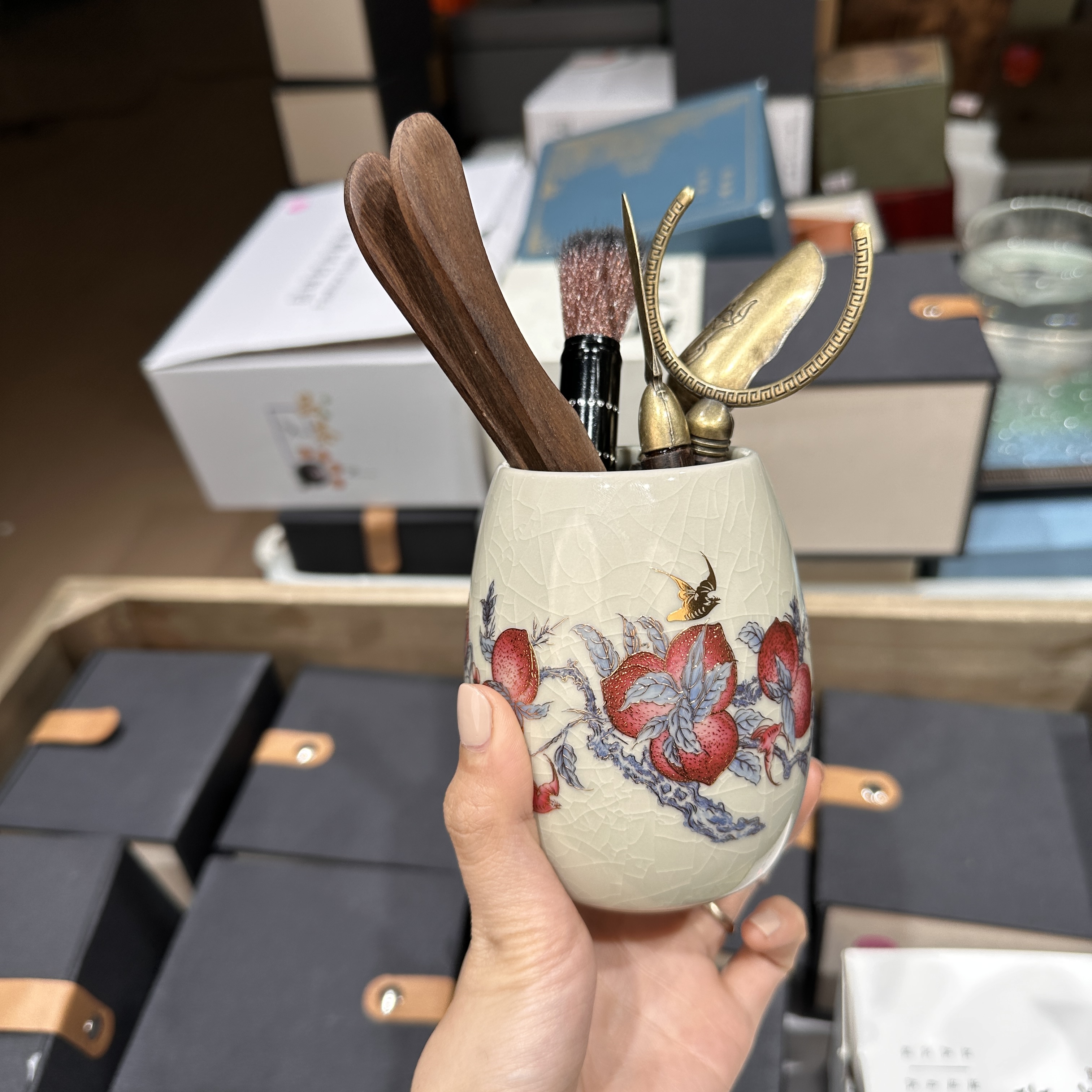 3店【闪购商品】茶道六君子mc023