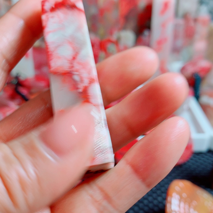 赤***晏巴林石巴林鸡血印章