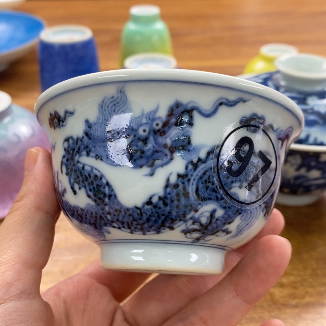 c*手工手绘柴窑单杯