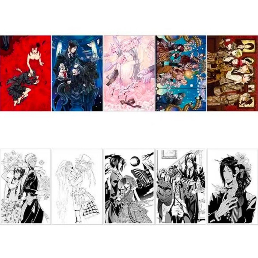 【黑执事】1.2.3明信片/夏尔 塞巴斯个人池吧唧 日谷国现盲盒代拆