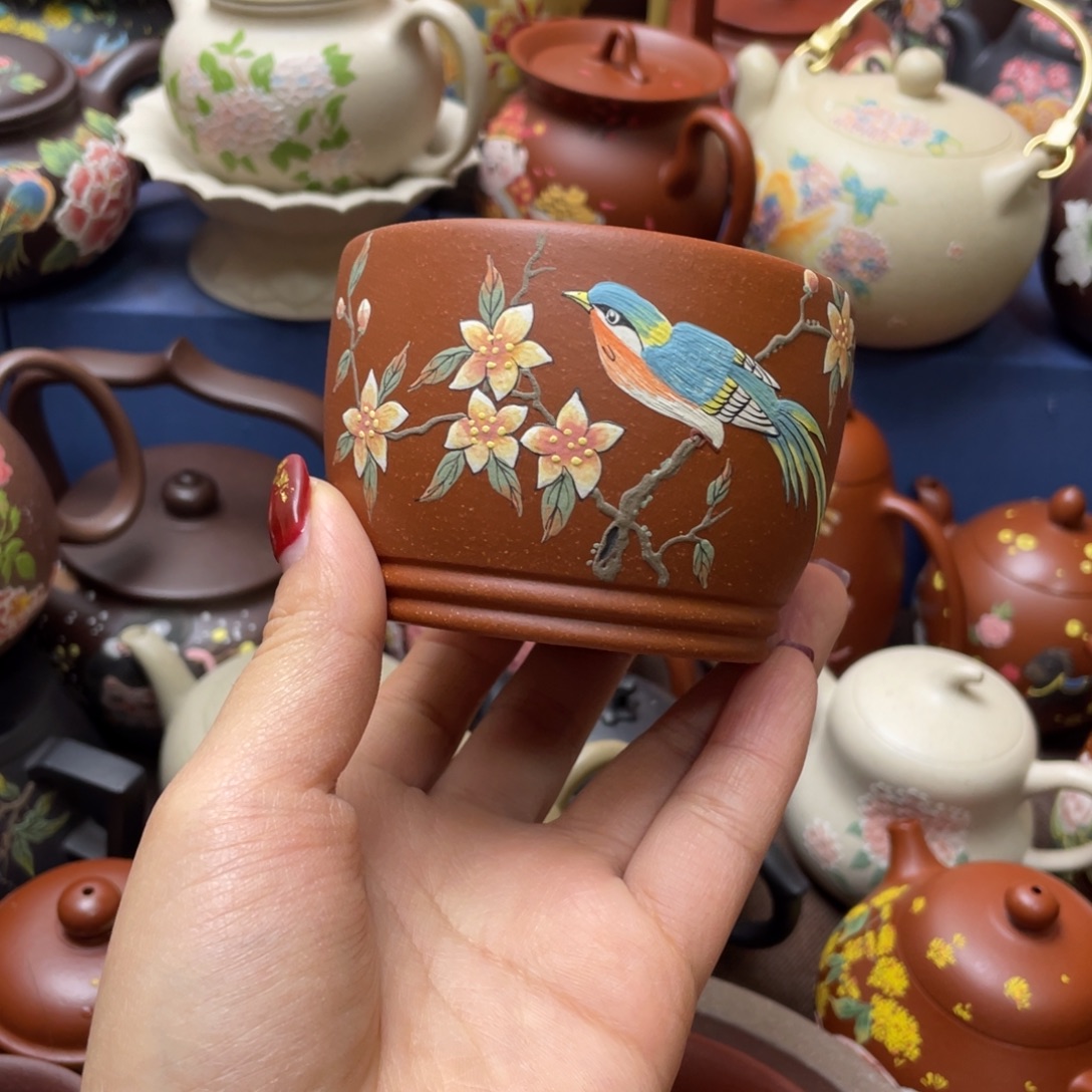 紫砂茶杯紫砂主人杯170cc