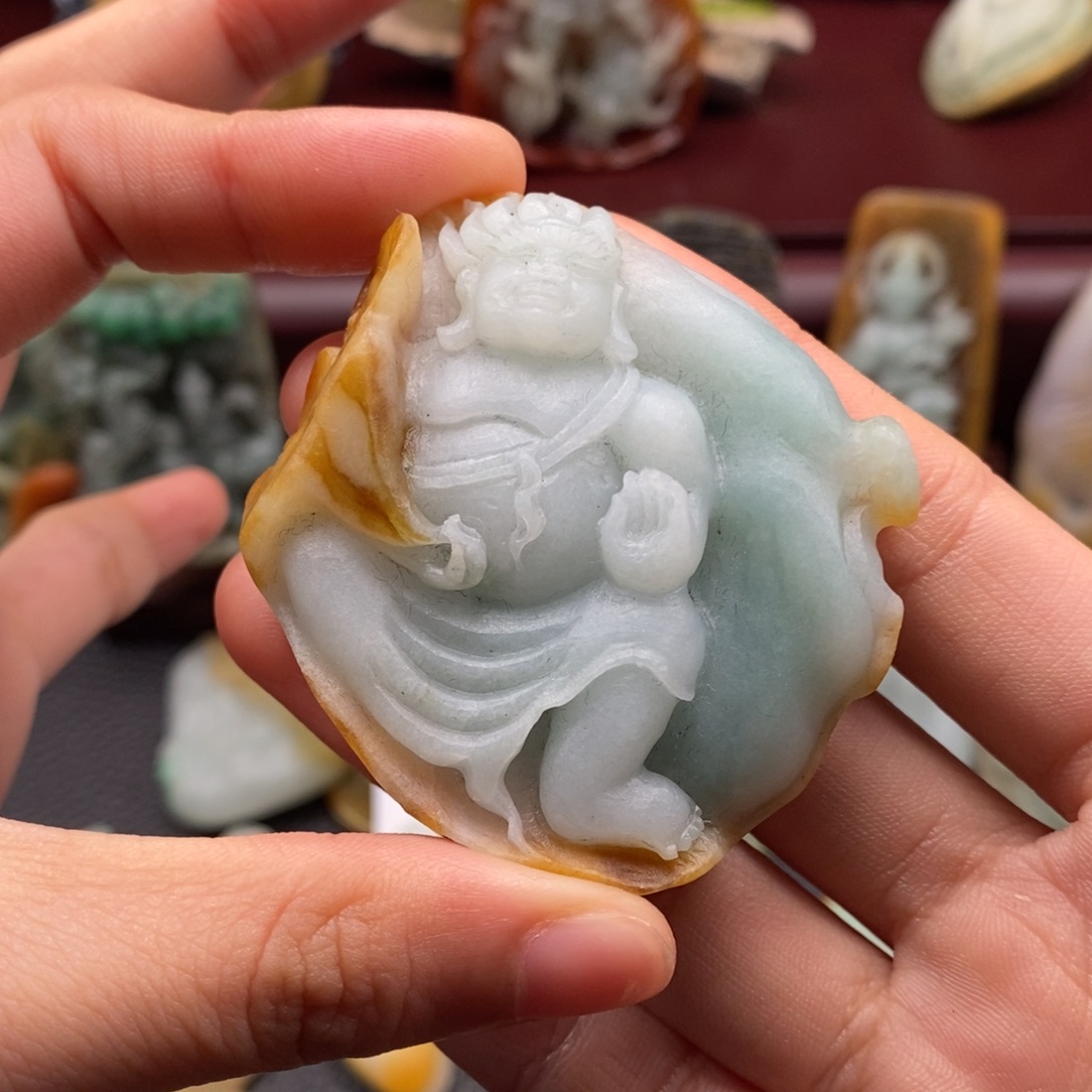 ****哥定制翡翠未镶嵌天然缅料a货翡翠
