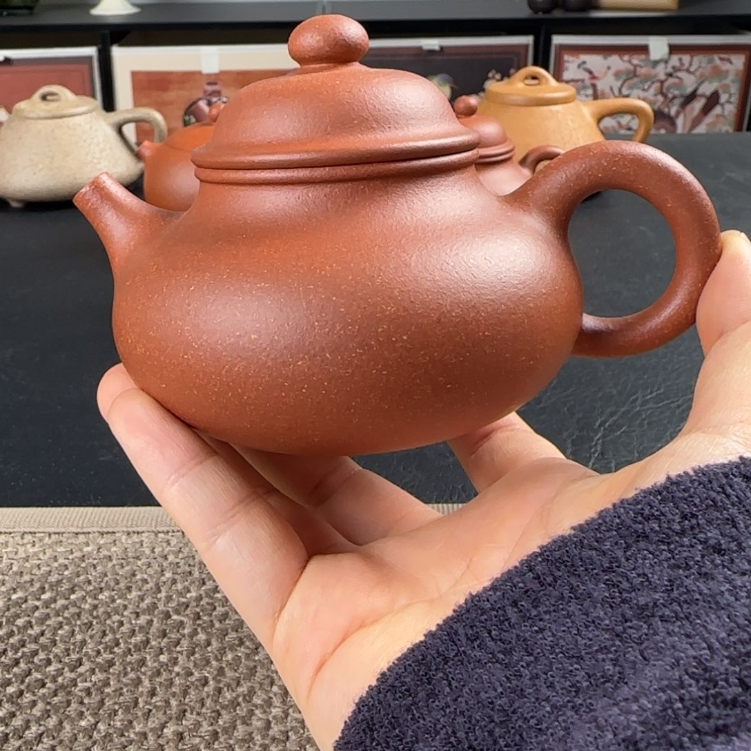 紫砂茶壶微瑕容天