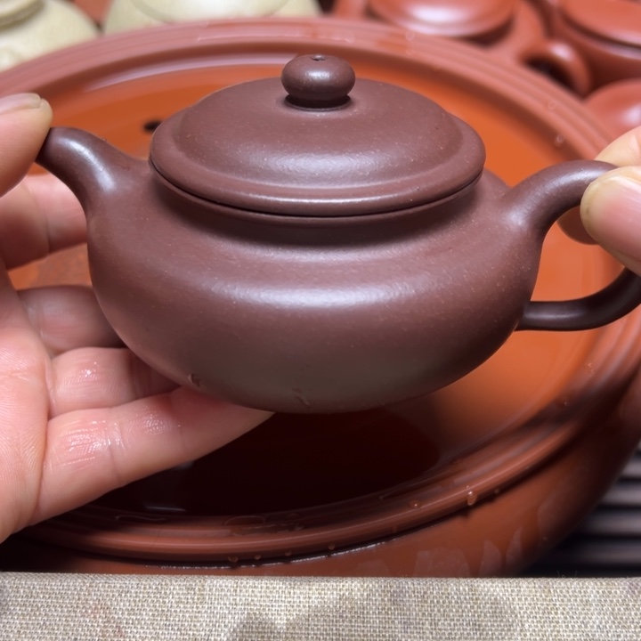 紫砂茶壶宜兴原矿紫泥