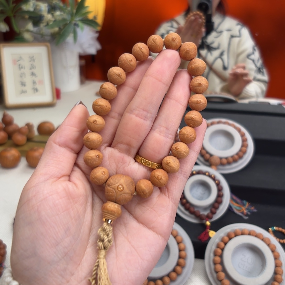 凤眼菩提吊坠11毫米单圈货头