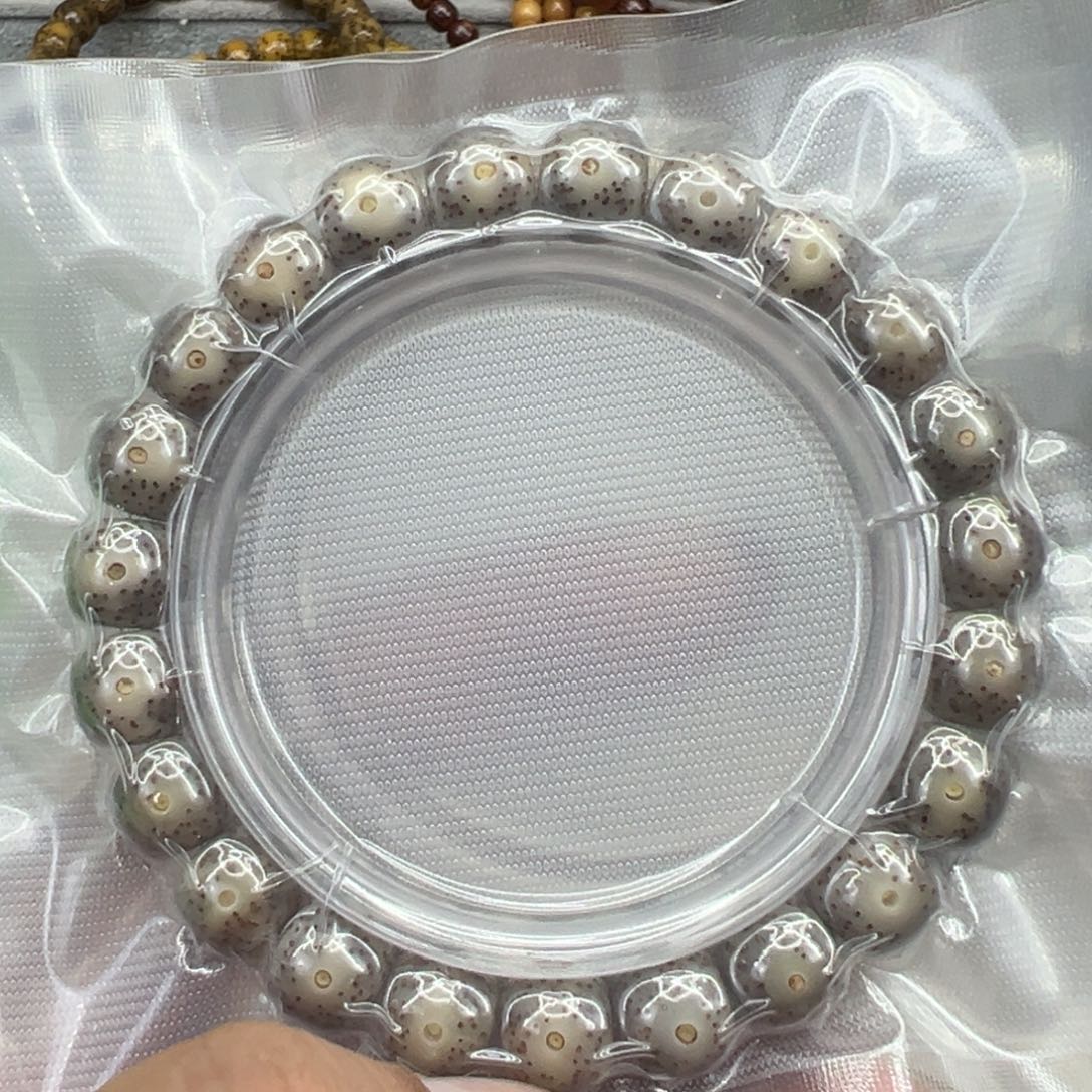 星月菩提手串12传说黑冰星月菩提单圈10