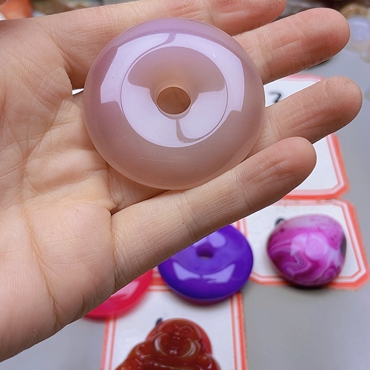 【闪购商品】未镶嵌玛瑙/玉髓珠宝半成品福**家