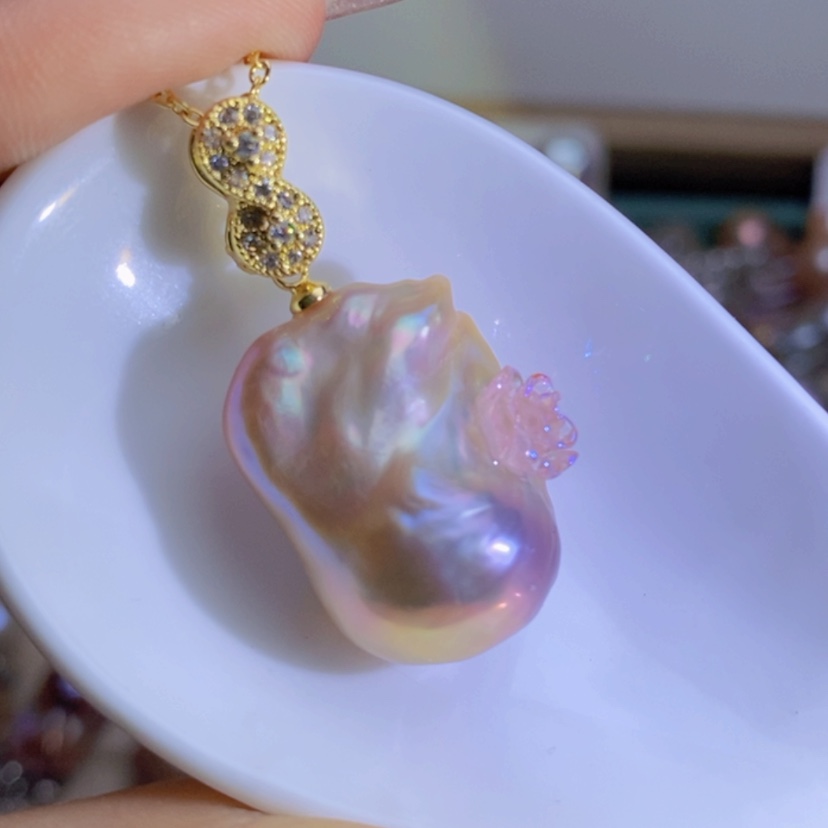 【闪购商品】淡水珍珠天然淡水珍珠合金