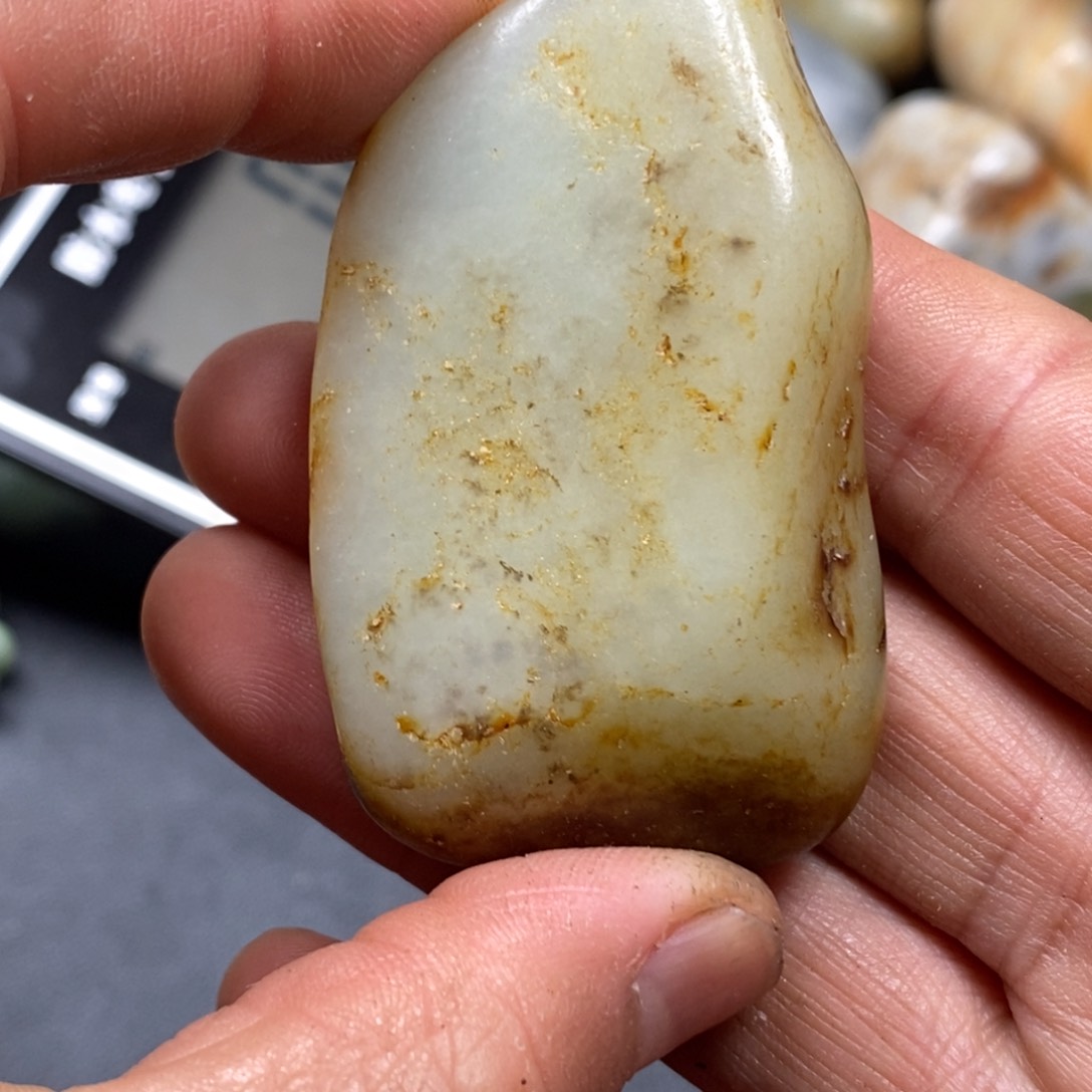 和田玉（糖玉）挂件未镶嵌