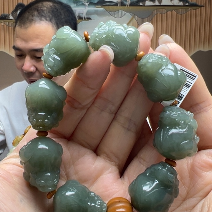 和田玉手链未镶嵌