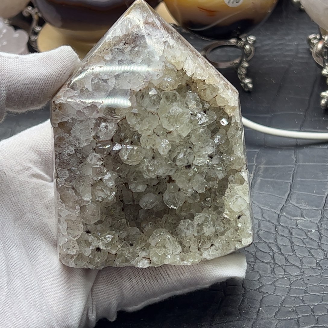 珠宝半成品未镶嵌水晶晶柱30