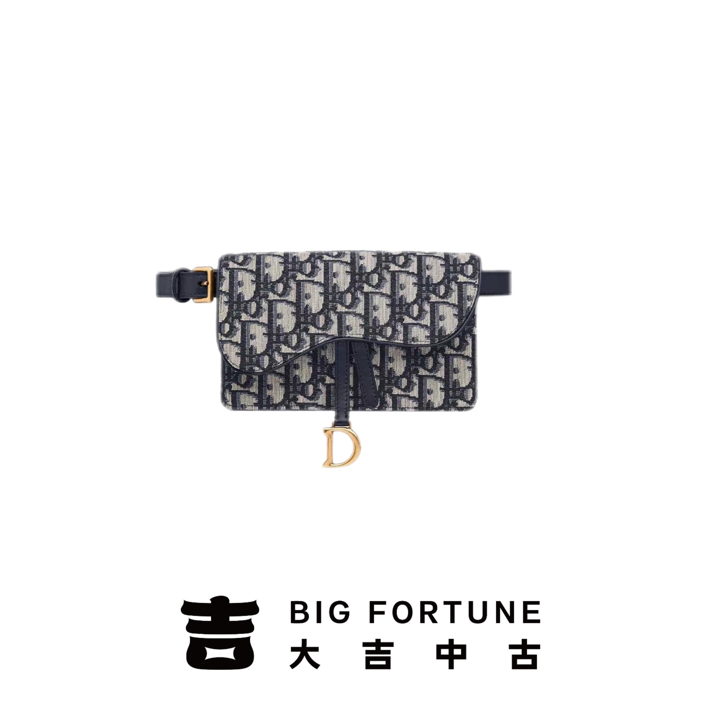 99新 DIOR/迪奥 大吉中古3/Dior迪奥马鞍腰包