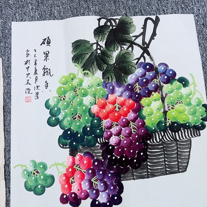 手绘作品你买过的直播间