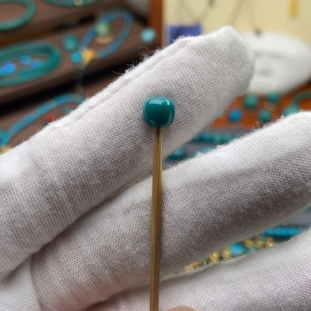 绿松石未镶嵌绿松石配饰h