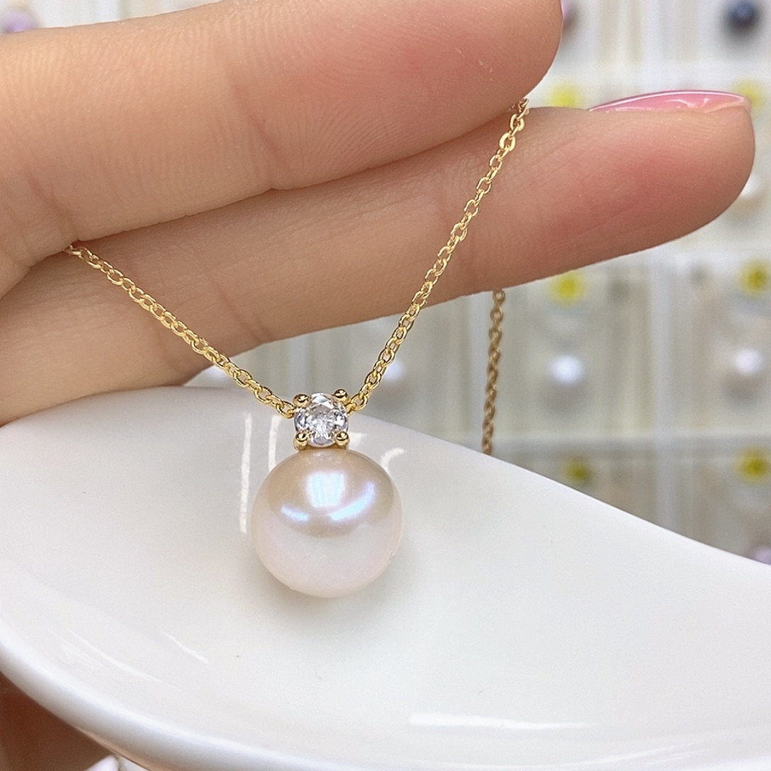 淡水珍珠吊坠(赠链)未镶嵌