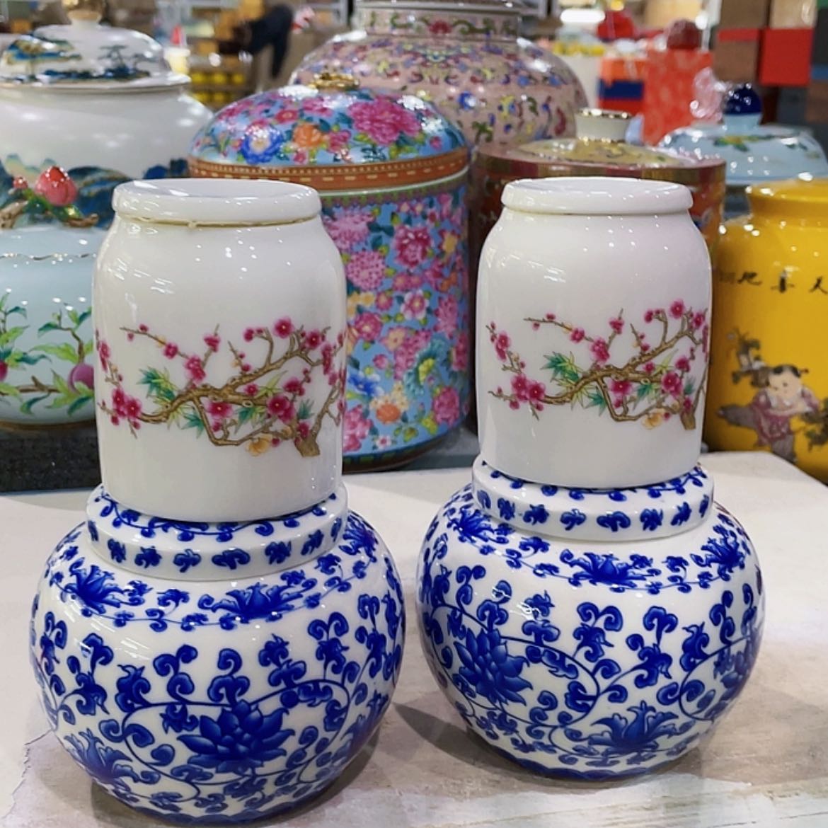 【闪购商品】罐陶瓷茶叶罐密封罐