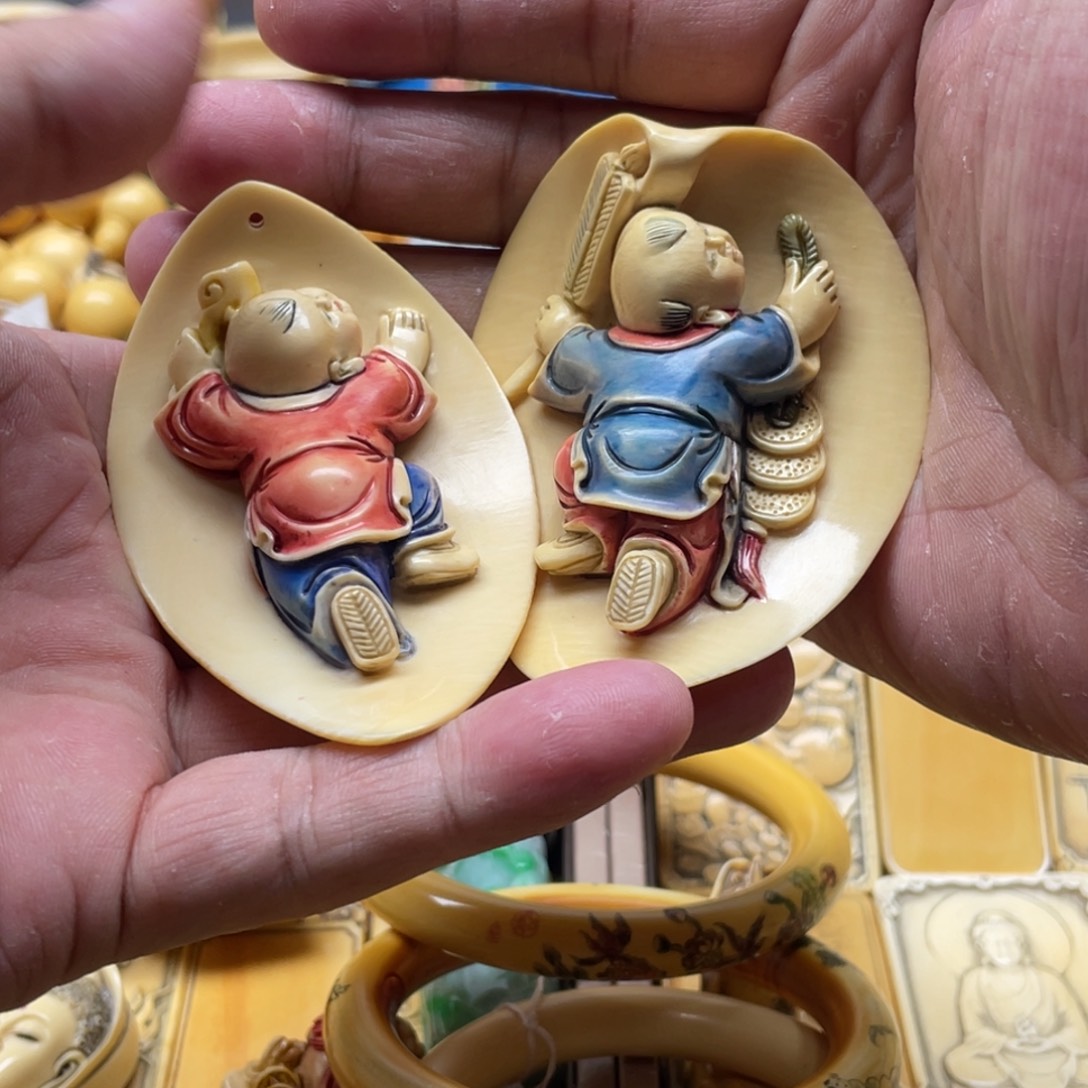 苏***斌吊坠猛犸象牙火爆火爆火爆火爆