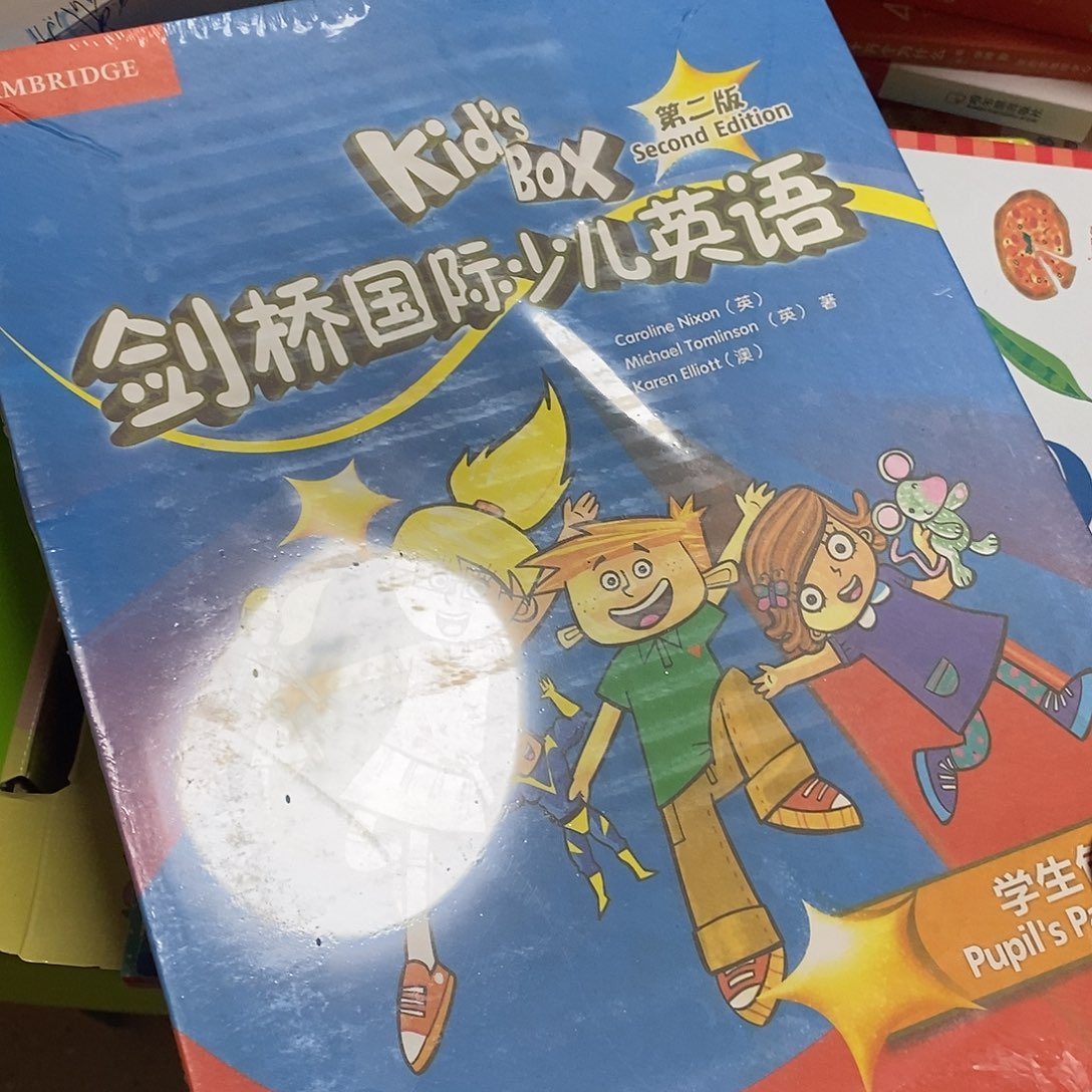 剑桥国际少儿英语3级。 