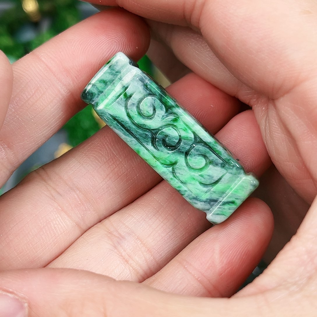 翡翠项链未镶嵌吊坠