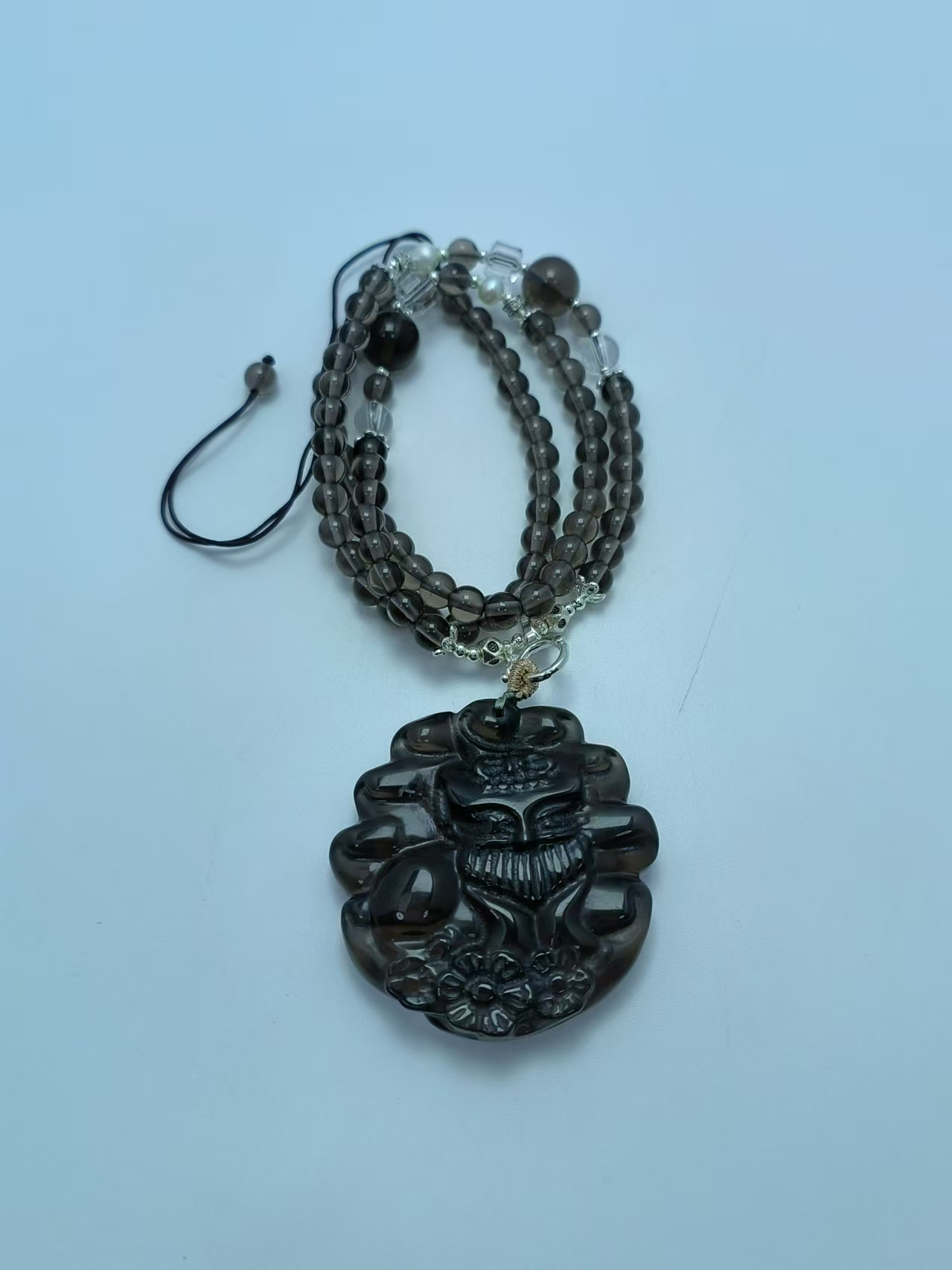 茶晶九尾狐项链 B5935 多样性发其一 气质 | 时尚 | 百搭 | 珠宝