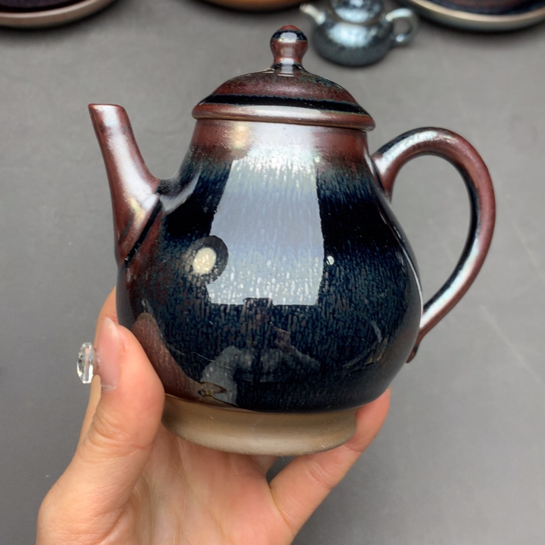 茶盏建盏铁胎壶原矿