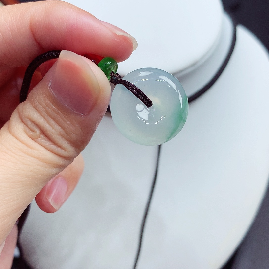 翡翠未镶嵌颈饰翡翠2，18.3/5