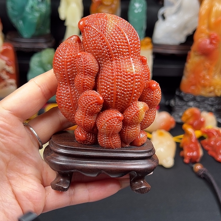 寿山石老性芙蓉石