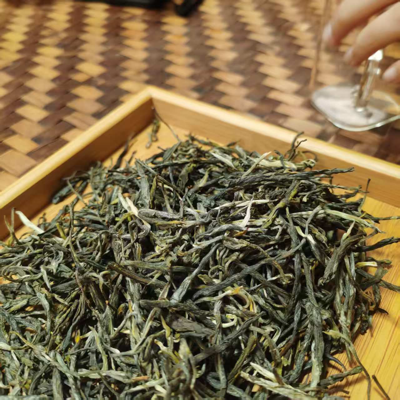 2024年滑竹梁子绿茶散茶（250g）2月5【12号】