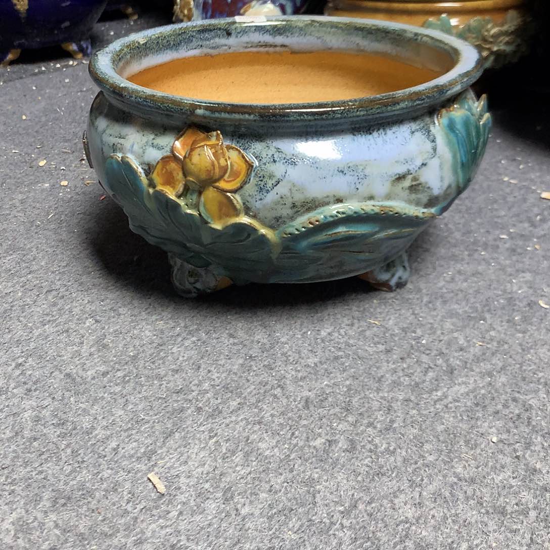 微瑕石湾盆石湾盆