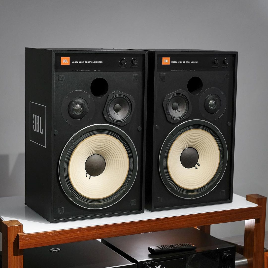 JBL4312GHiFi无源书架音箱音响高端发烧高保真监听落地箱低音炮