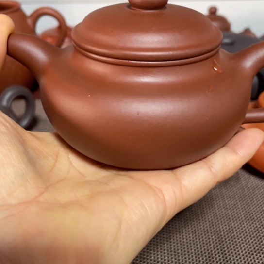 茶壶紫砂和**尘紫砂全手工