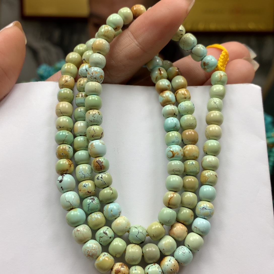 绿松石长链未镶嵌