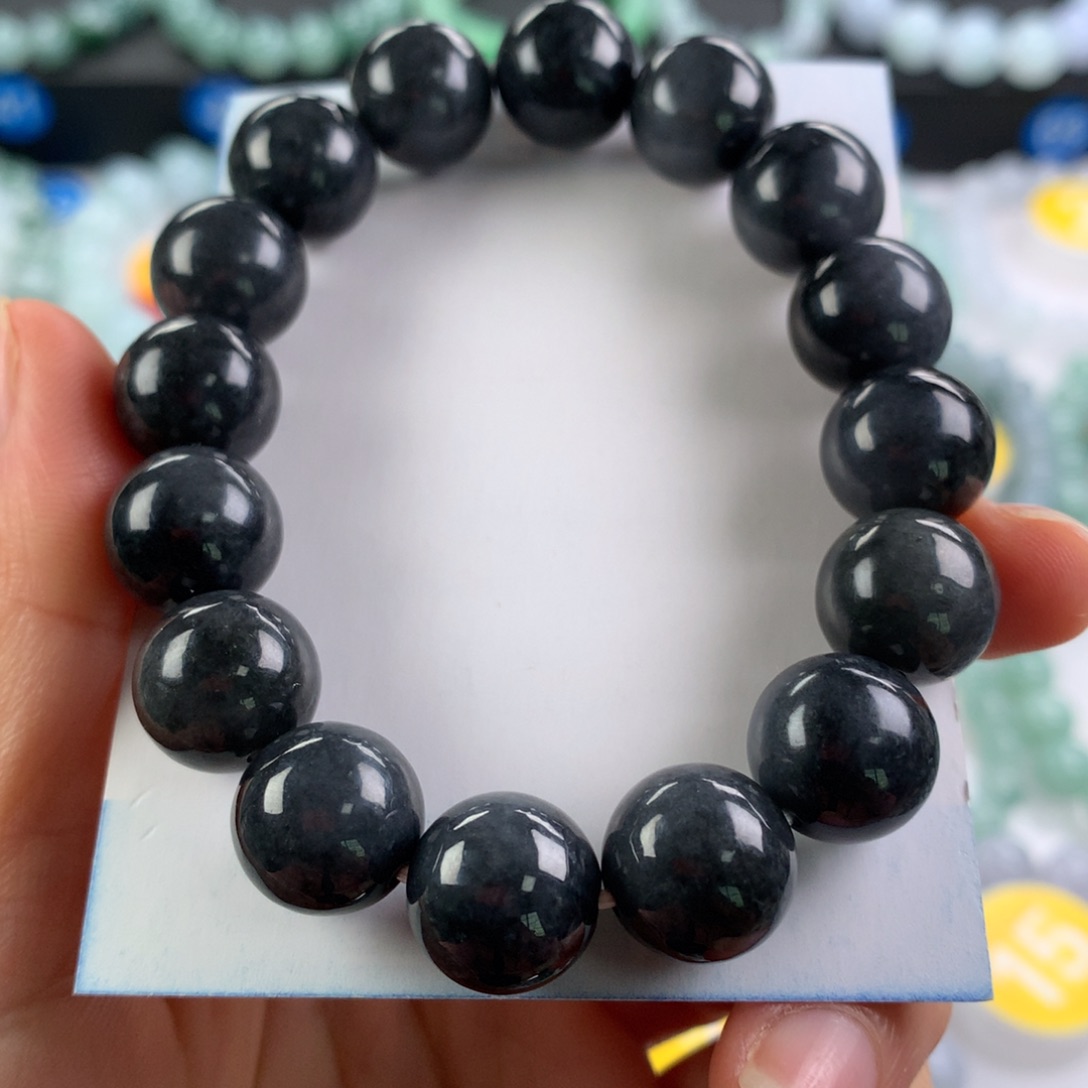 翡翠未镶嵌手链卡13