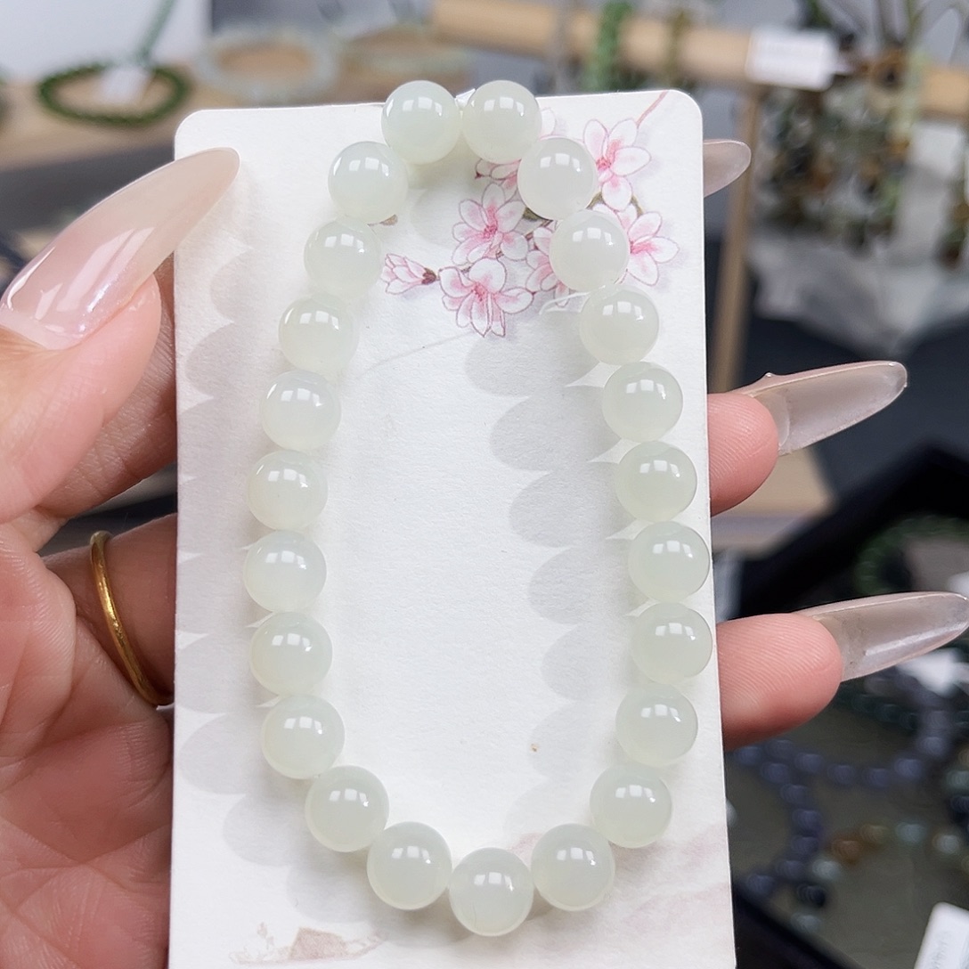 ****Y和田玉未镶嵌手串