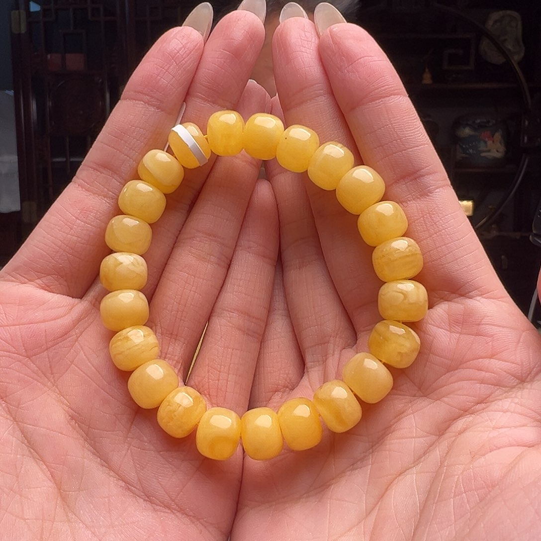 琥珀裸石未镶嵌俄料蜜蜡QQ022