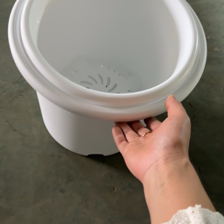 四季6#口径32白色5个无托