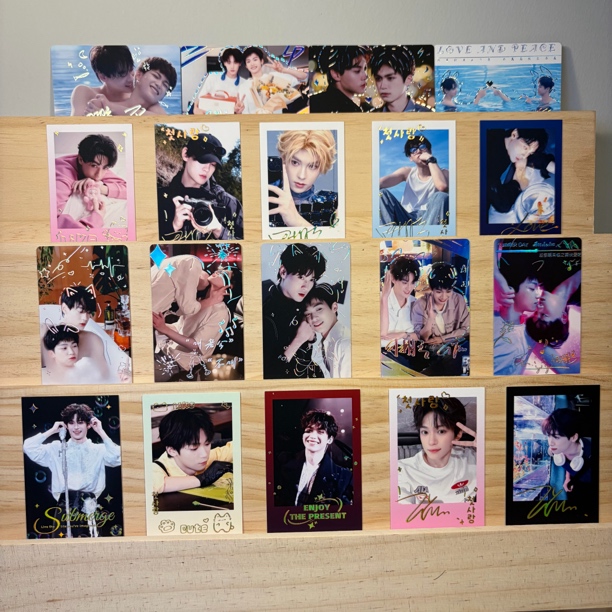 雷朋烫金小卡/拍立得 拍一发三张