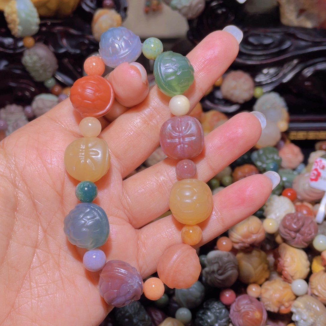 石英质玉手链未镶嵌