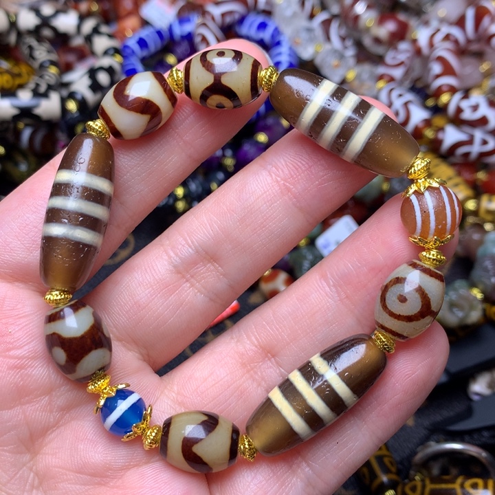 玛瑙/玉髓合金手链