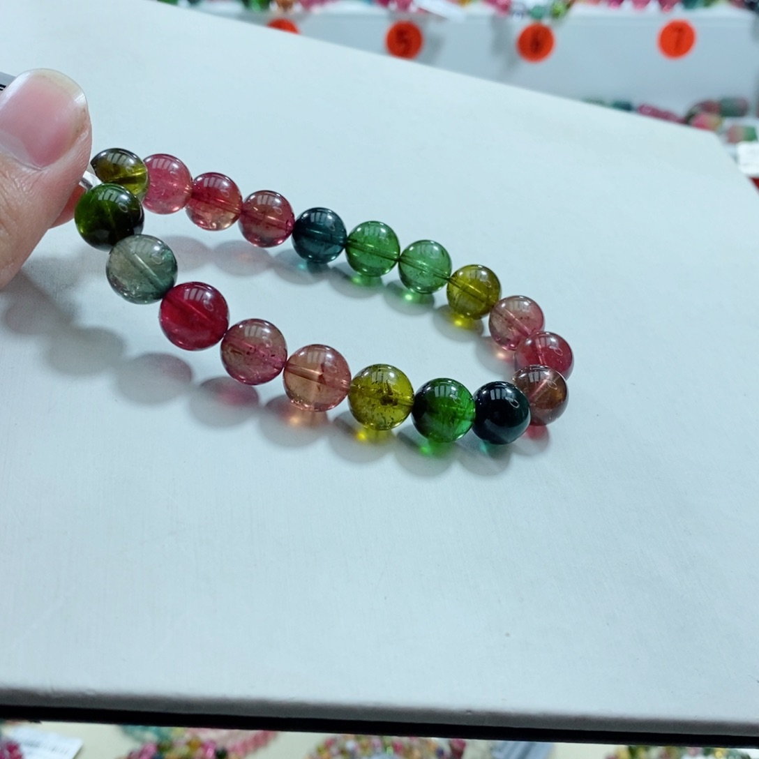 碧玺手链未镶嵌S****g碧玺